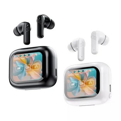 Full Color Touch Screen Noise Cancelling Earbuds
